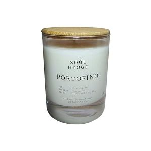 Свеча Soul Hygge "Portofino" с хлопковым фитилём , 225 мл